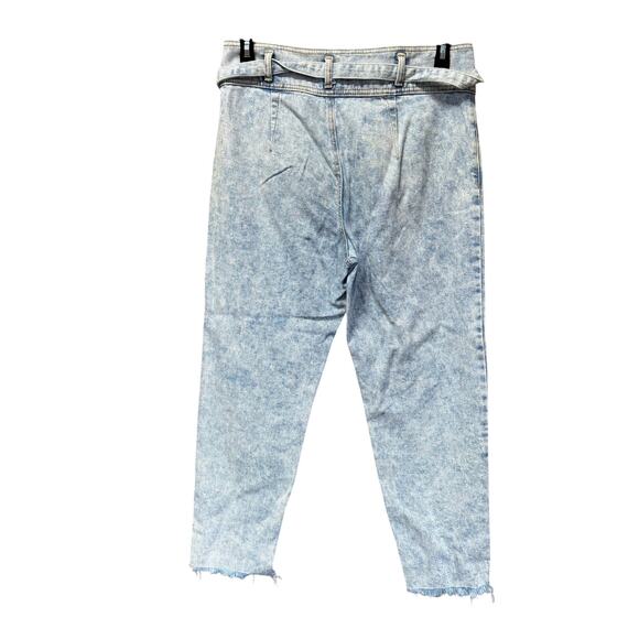 SO acid wash high rise mom Jeans size 13/31W - Picture 2 of 8